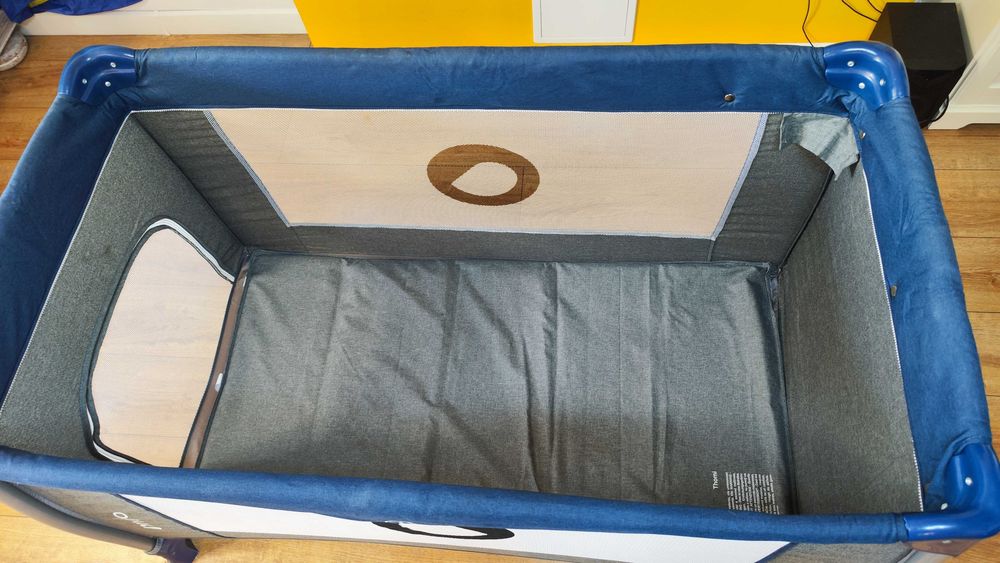 Lionelo Thomi Łóżeczko turystyczne Navy Blue