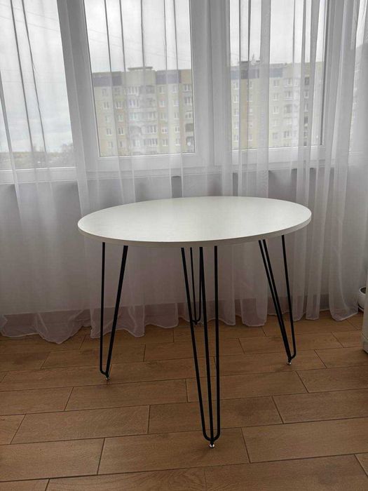 Стіл круглий JYSK (білий)