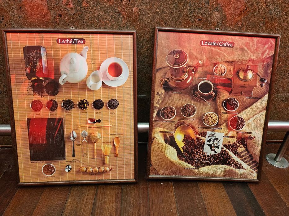 Quadros Decorativos motivo Chá e Café