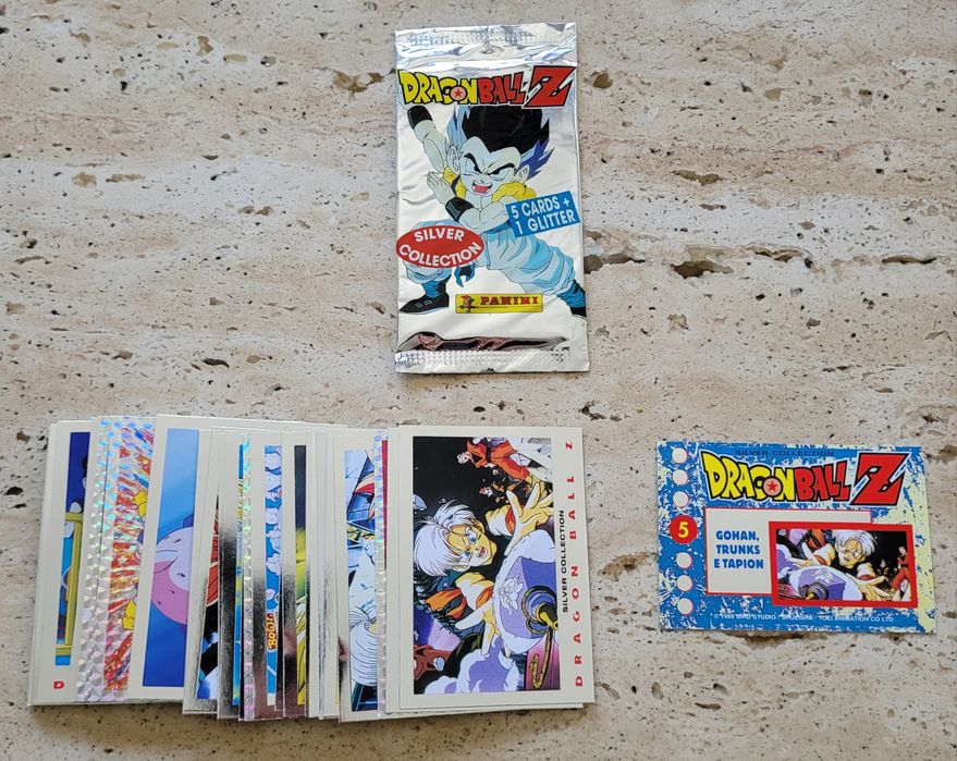Dragon Ball cromos e cards Panini
