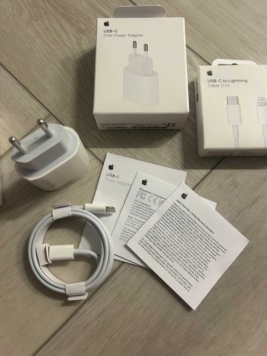 Apple швидкісна зарядка 20w 1м Lightning лайтинг для iphone айфона