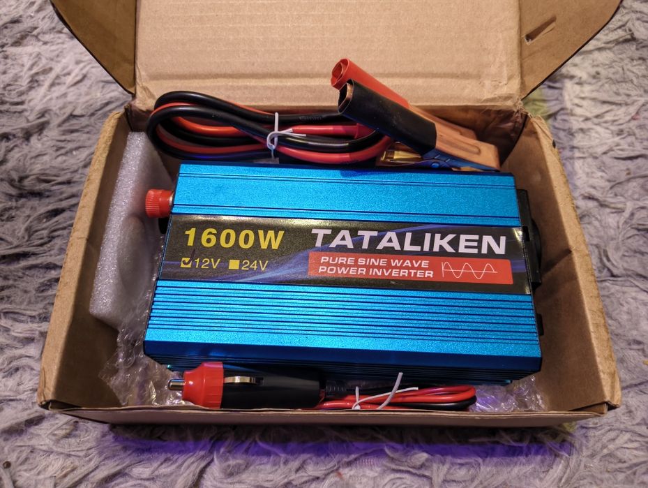 Чиста синусоїда Інвертор 12 220 Tataliken 1600 ват Новий
