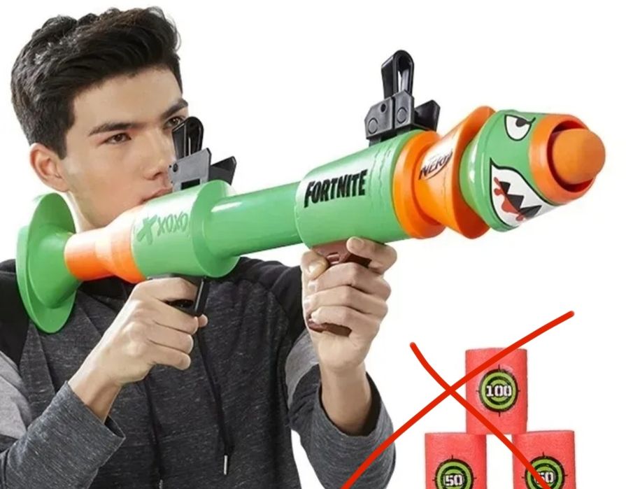 wyrzutnia rakiet Hasbro Nerf Fortnite