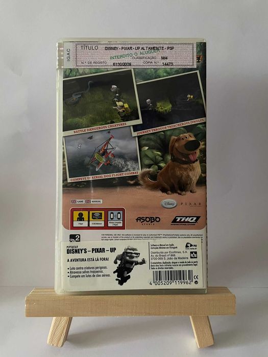 UP PSP | Caixa e Manual| PAL