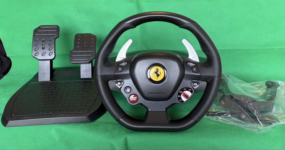 Volante e pedais Thrustmaster T80 Ferrari (3 anos garantia)