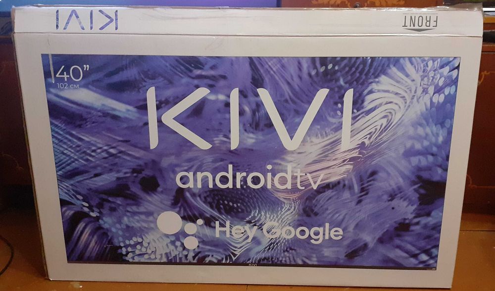 Телевизор 40" Kivi 40F750NB Led Smart TV T2 1920x1080 FullHD Bluetooth 5.0 WI-Fi Голосовой поиск