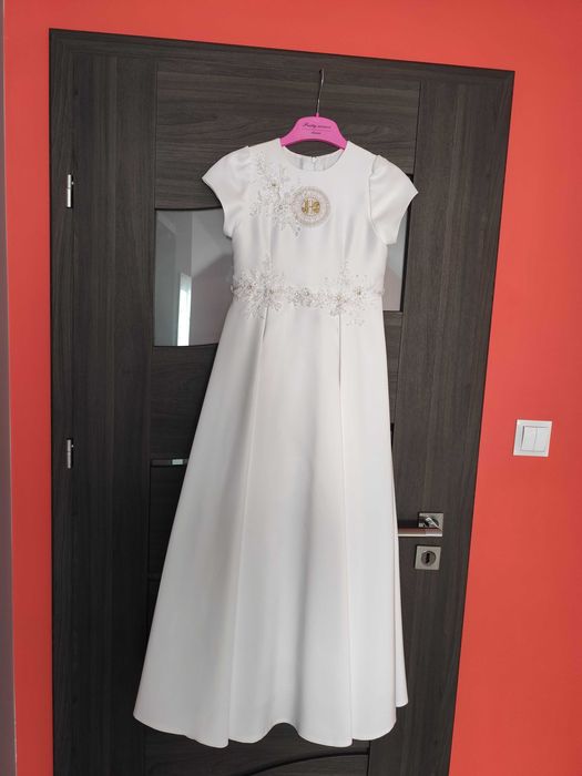 Sukienka - alba komunijna.