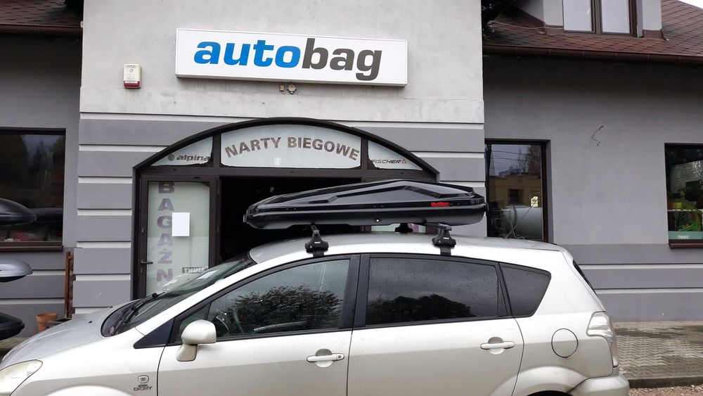 Aerodynamiczny Box dachowy Mont Blanc Altitude 350 czarny metalik