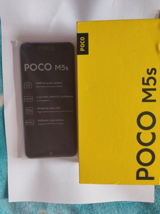 Продам poco M5s 4+2 /128 NFC