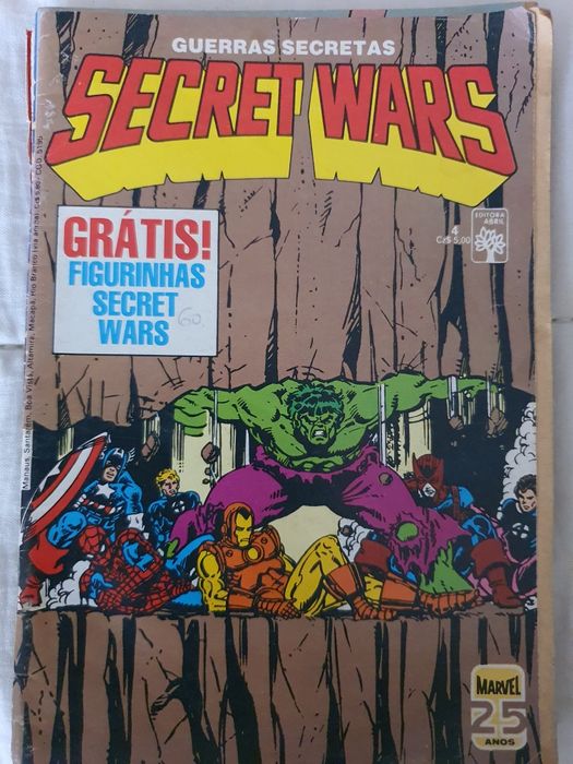 Guerras Secretas Secret Wars 5 BD Inclui n°1