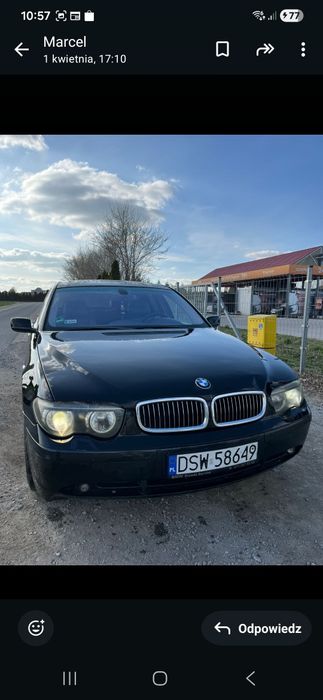 Sprzedam bmw e65 n62b44