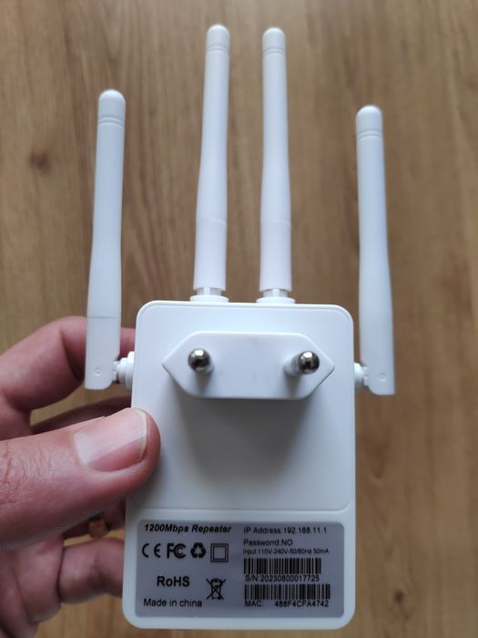 Repetidor Wi Fi dual band