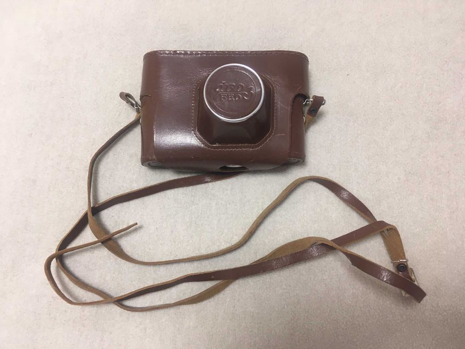 Stary aparat fotograficzny FED-3 PRL ZSRR zadbany