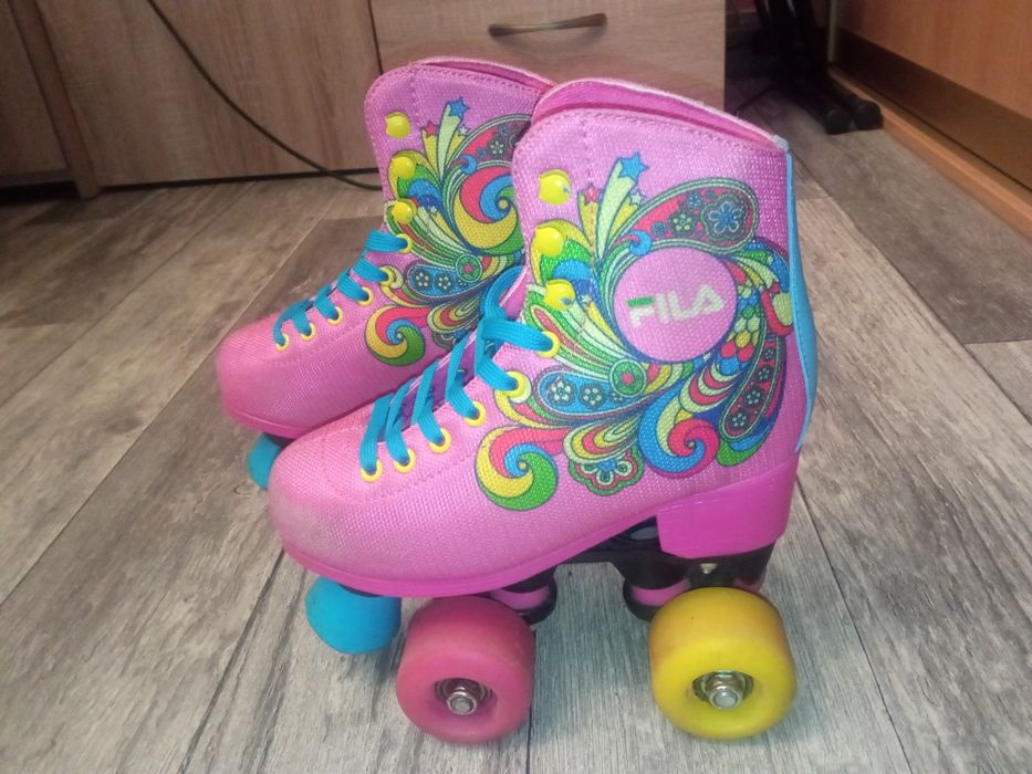 Wrotki dla dziewczynki rozmiar 32 Fila.