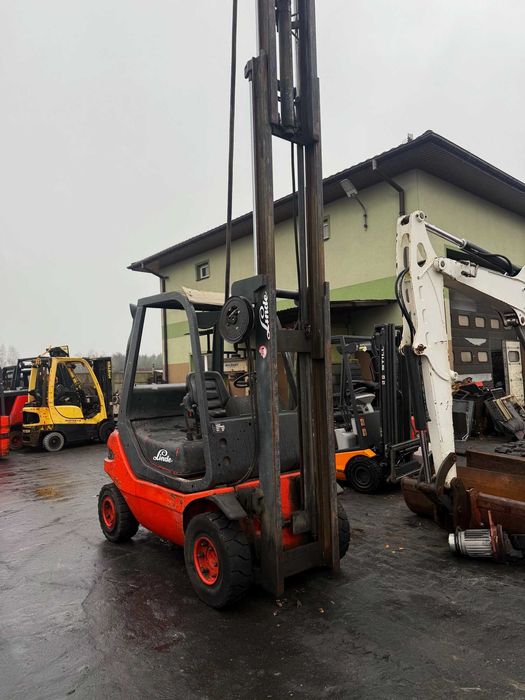 wózek widłowy LINDE H20T 2000kg 4.60m przesuw wolny skok DEUTZ LPG