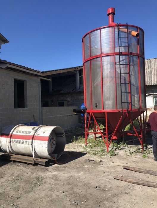 Зернова сушка зерносушка кукурудзи сої