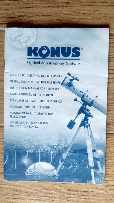 Telescópio Konus Konustart 700 como novo + acessórios