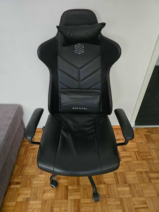 Fotel gamingowy/biurowy Sofotel Werona czarny