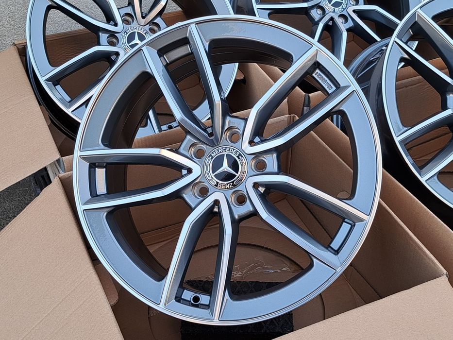 Alufelgi MERCEDES 18 5x112 CLA C-Klasa E-Klasa GLC S-KLASA KESKIN KT21