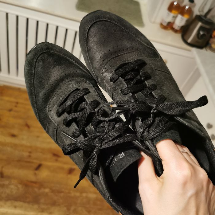 Buty adidasy sneakersy reebok classic leather czarne 41,5  42