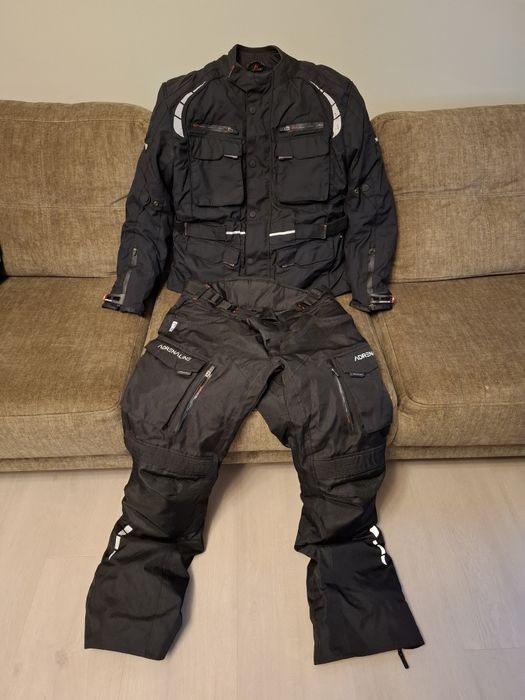 REZERWACJA Strój motocyklowy kurtka spodnie Adrenaline