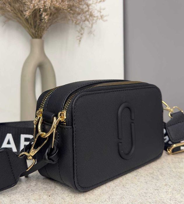 Сумка Marc Jacobs Snapshot Чорна / Марк Джейкобс Черная оригинал