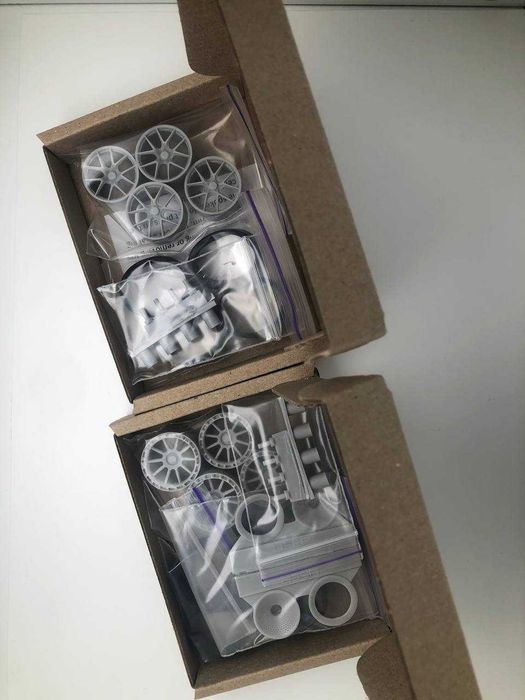 Набори дисків з гумою uscp 1/24 (hre p101 / brixton forged bm01) автомоделізм