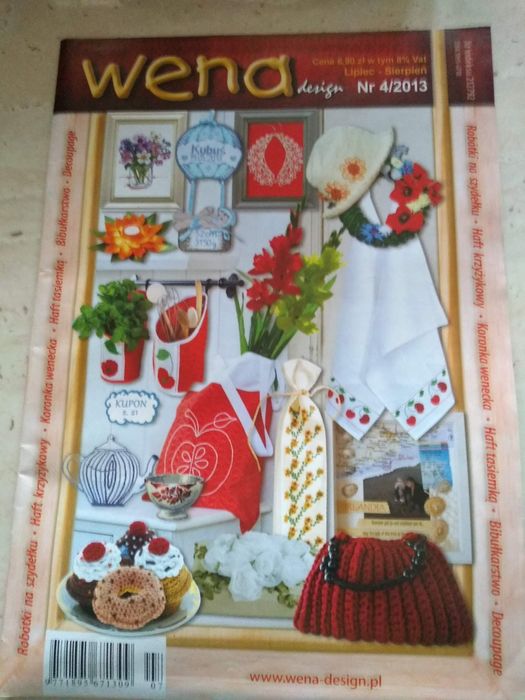 Czasopisma haft krzyżykowy