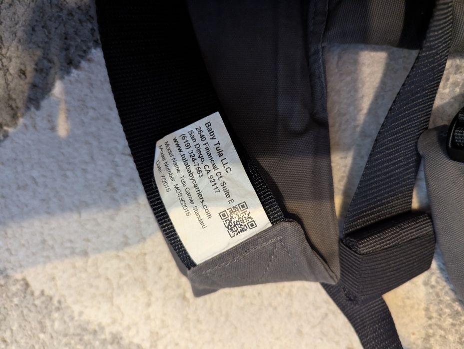 Nosidełko Tula Baby Carrier 7-20kg