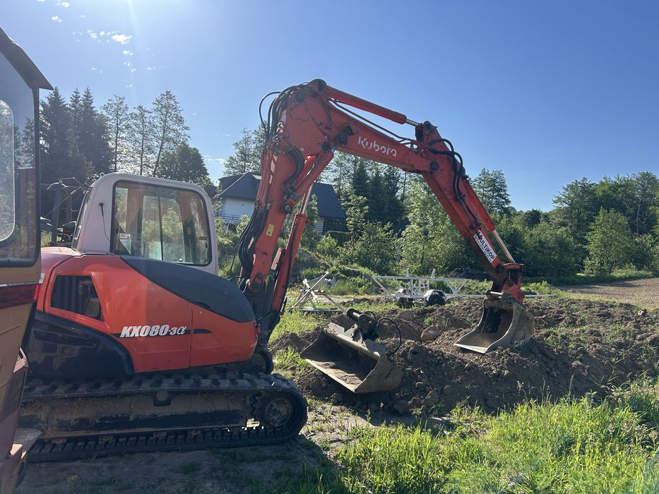 Minikoparka  KUBOTA KX80-3