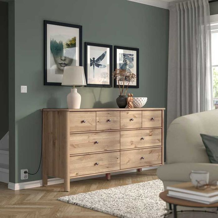 STOREMOLLA Komoda 8 szuflad Hemnes 171x50x91 IKEA Nowa !