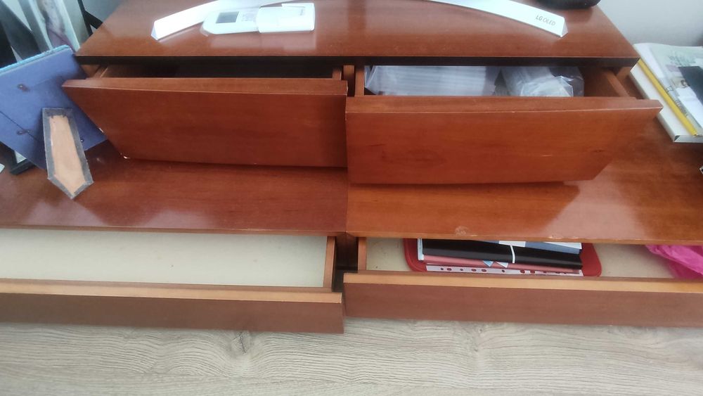 Móvel TV - 3 módulos com garrafeira