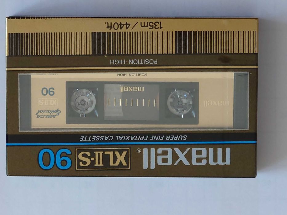 Maxell XLII-S 90 model na rok 1983 rynek Amerykański