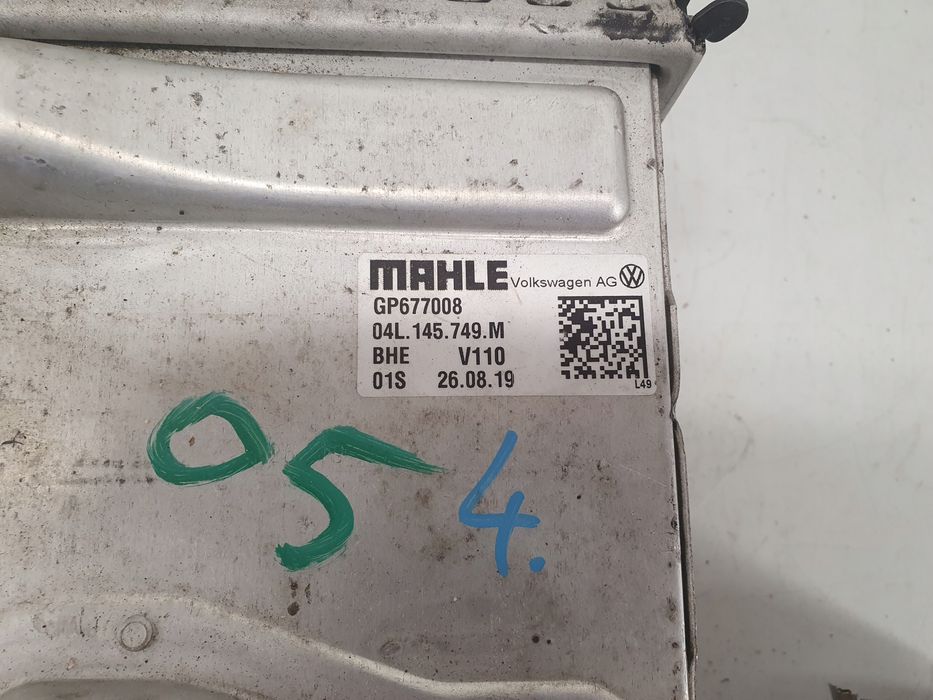 vw transporter t6 crafter 2 2,0 tdi chłodnica intercooler