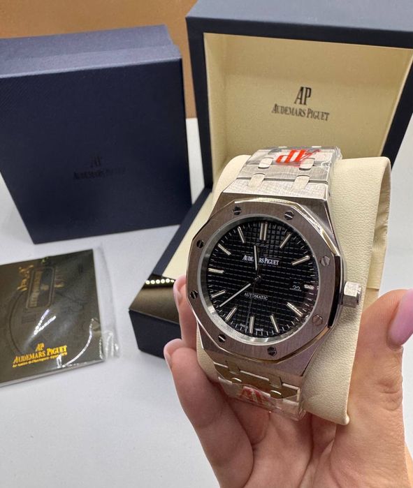 Часы Audemars Piguet Royal Oak Black Dial (Полный комплект) — Новые