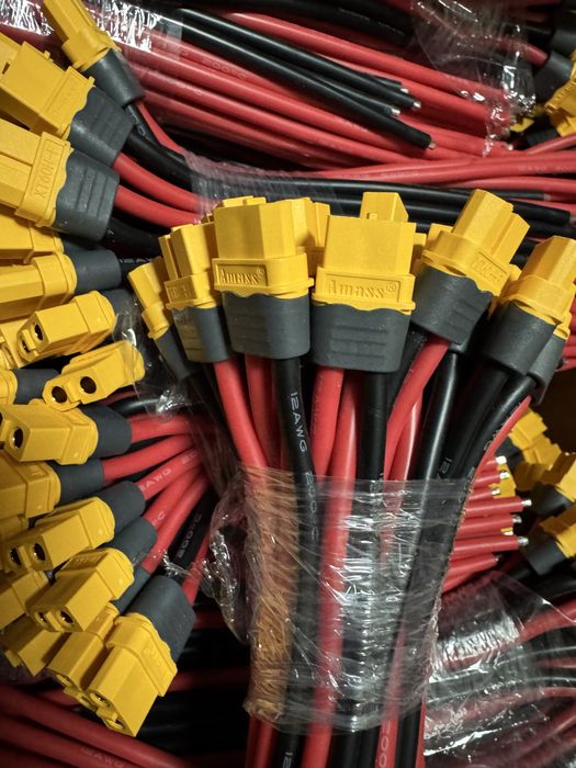Силовий дріт XT60 Amass 12AWG femalе мама