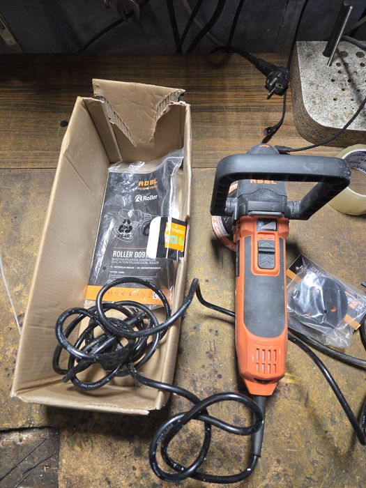 ADBL Roller D09125  + Talerz 75mm, 150mm PRZEWOD 8M używana