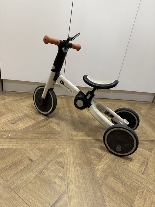 Біговел велосипед 3 в 1 Kinderkraft 4Trike Silver Grey