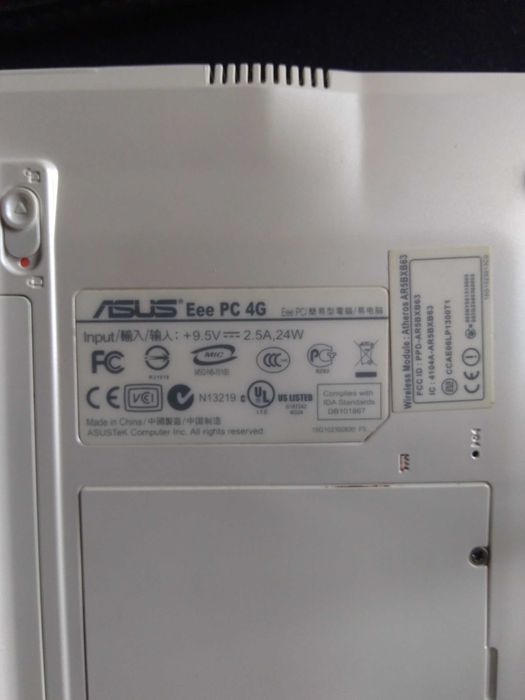 нетбук asus Eee PC 4G