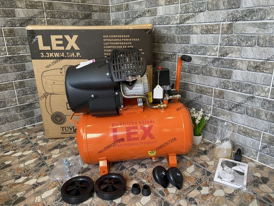 Компрессор LEX LXC50V (50 літрів) Чехія