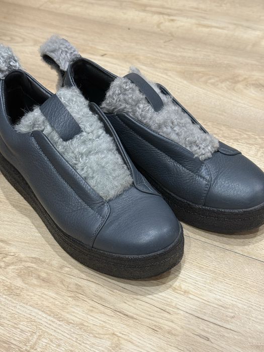 Шкіряні ботинки українського бренду 38 розмір