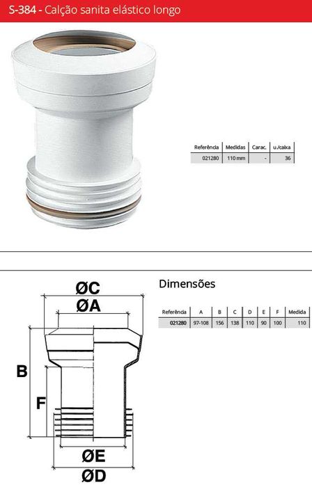 Calção sanita elástico longo Jimten - S-384