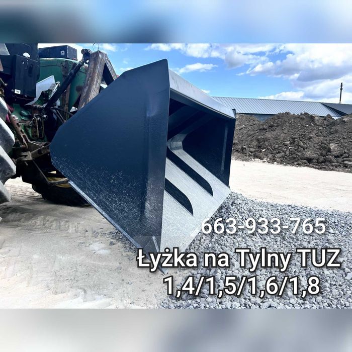 Łycha szufla  do materiałów sypkich na tylny TUZ Dostawa