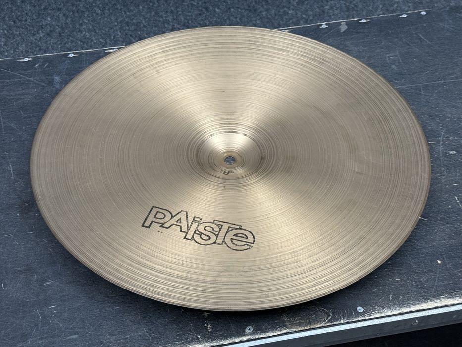 ++ PAISTE 2002 Crash 18 - Black Label - Talerz PERKUSJA ++