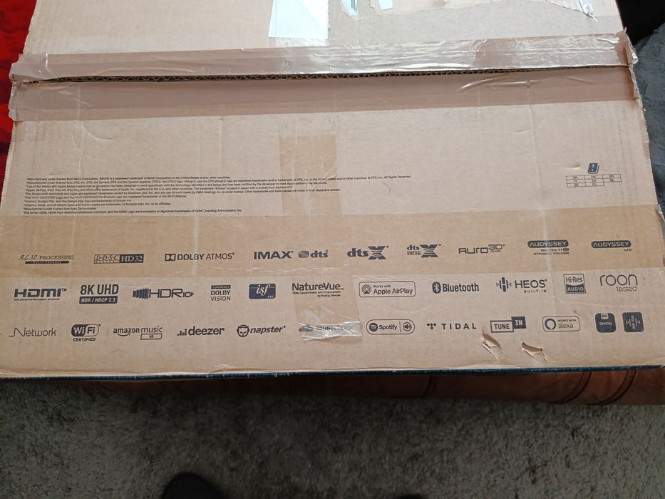 Denon AVC-X4700H (8K/HDMI 2.1) – Como Novo + Caixa Original