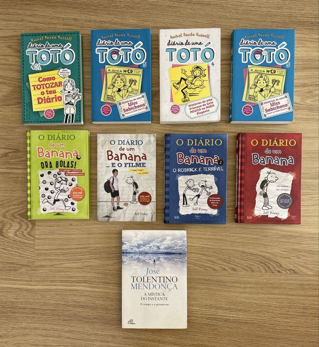 Livros Variados e do Programa de  Leitura escolar