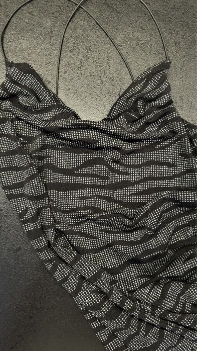 Коротка блискуча Сукня  - S/XS