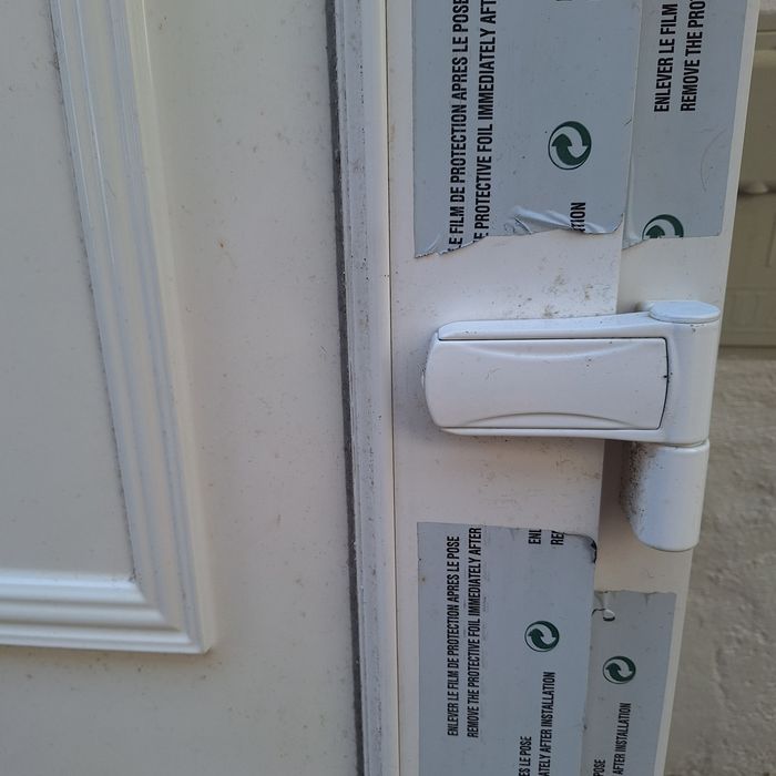 Porta entrada blanco