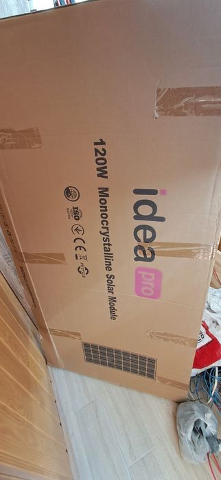 Сонячні панелі IdeaPro SK-120M6-36 120ватт 2шт вартість за 2 штуки.