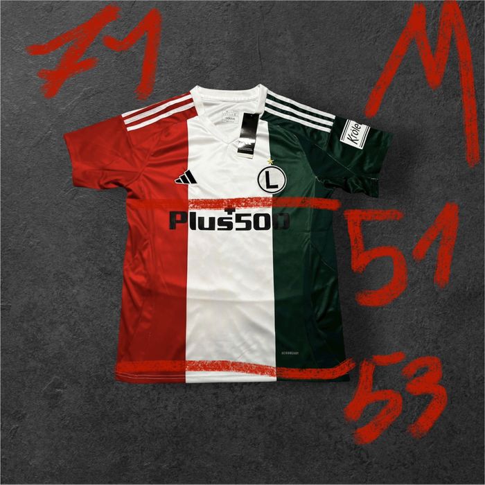 Koszulka legia warszawa adidas M nowa z metka super cena i jakosc orginala